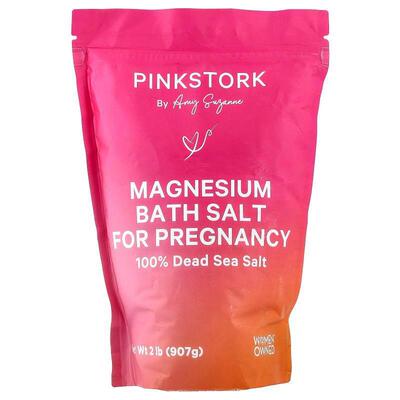 Pink Stork,Magnesium Bath Salt For Pregnancy, 2 lb (907 g)