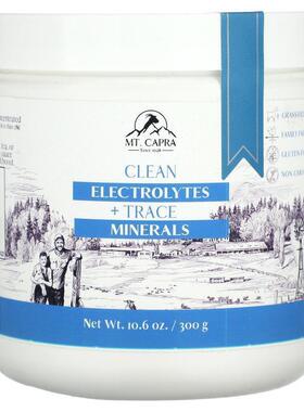 Mt. Capra,Clean Electrolytes + Trace Minerals,
