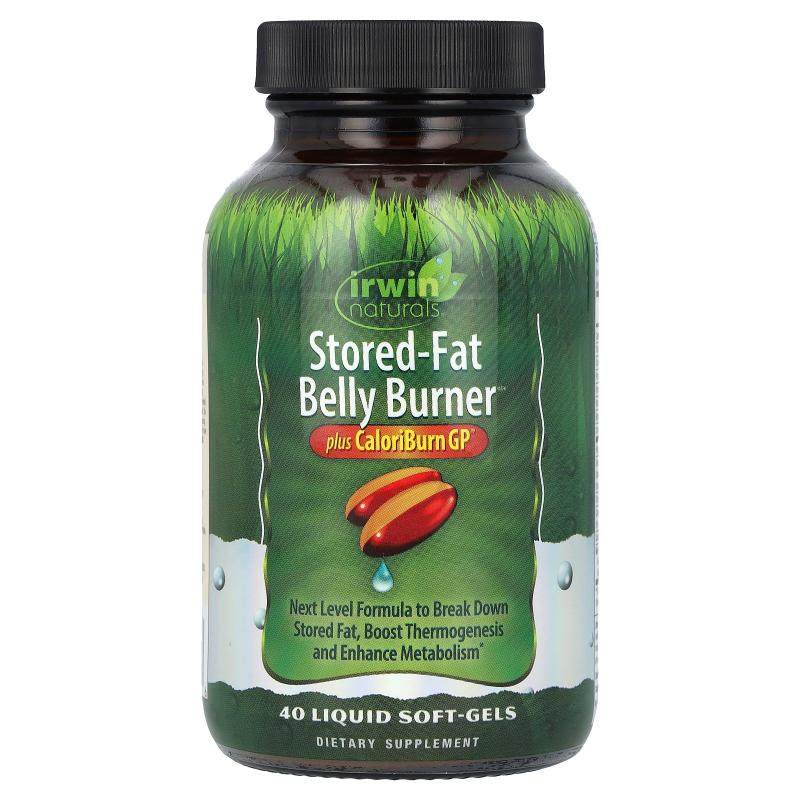 爱乐能,Stored-Fat Belly Burner, Plus CaloriBurn GP®, 40 Liqu