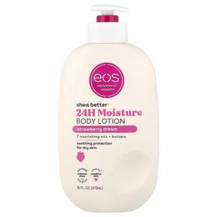 EOS,Shea Better™, 24H Moisture Body Lotion, Strawberry Dream