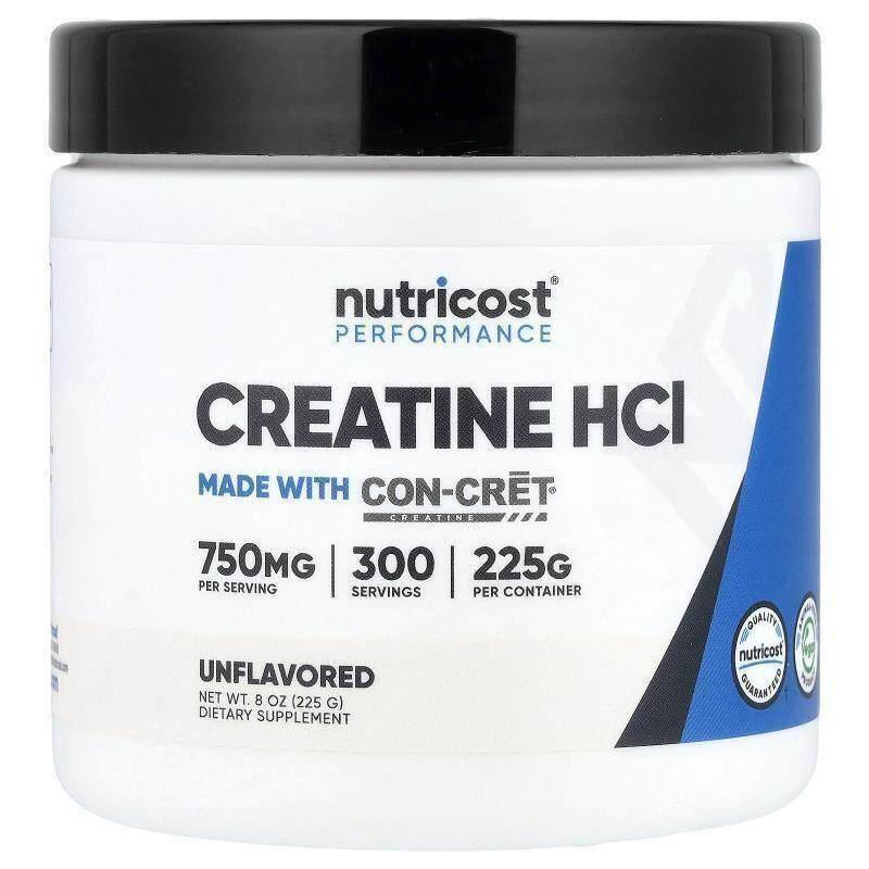 Nutricost,肌酸盐酸盐，原味，8 盎司（225 克）图片