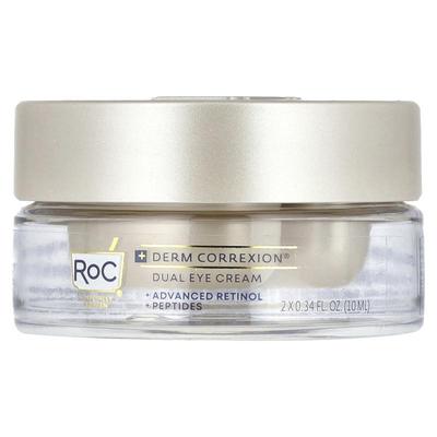 洛克,Derm Correxion®, Dual Eye Cream, Advanced Retinol &