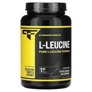 Primaforce,L-亮氨酸，全亮氨酸粉，无味，2.2 磅（35 盎司）