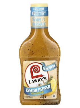 Lawry's,Marinade, Lemon Pepper With Lemon Juice, 12 fl oz (3