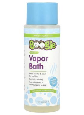 Boogie Wipes,Bubbling Vapor Bath, Mint Eucalyptus