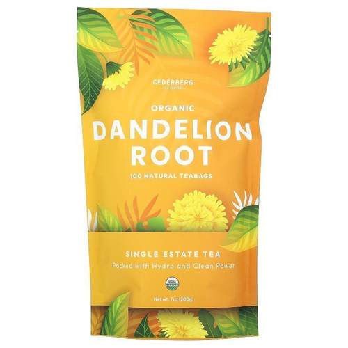 Cederberg Tea Co,Organic Dandelion Root, Caffeine Free, 100