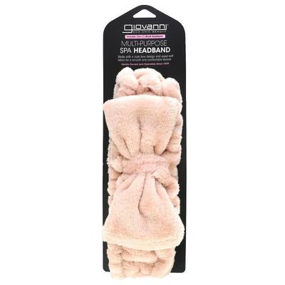 乔凡尼,Multi-Purpose Spa Headband, Blush , 1 Count