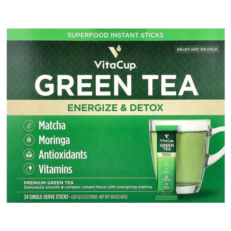 VitaCup,Slim Tea, Superfood Instant Sticks, Oolong Tea