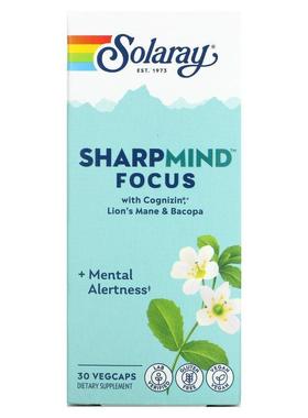 Solaray SharpMind Focus