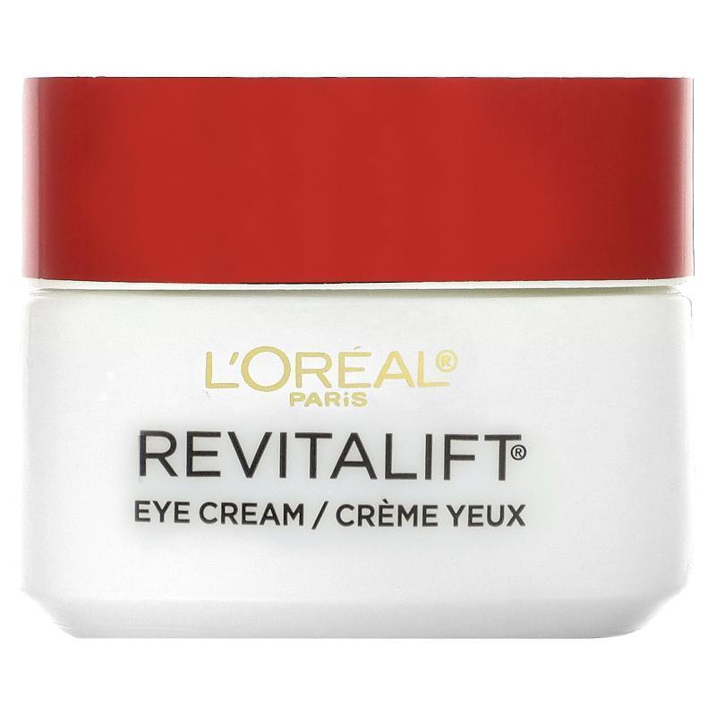 欧莱雅,Revitalift 抗皱纹和紧雅眼霜，0.5 液量盎司（14 毫升）