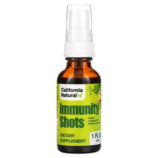California Natural,Immunity Shots 免疫帮助喷雾，1 盎司（30