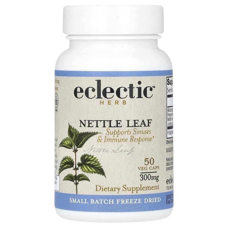 Eclectic Institute,Freeze Dried Nettle Leaf, 300 mg, 50 Veg
