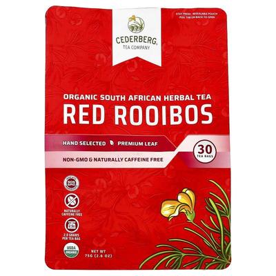 Cederberg Tea Co,Organic South African Herbal Tea, Red Rooib