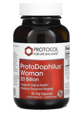 Protocol for Life Balance,ProtoDophilus Woman, 20 Billion, 5