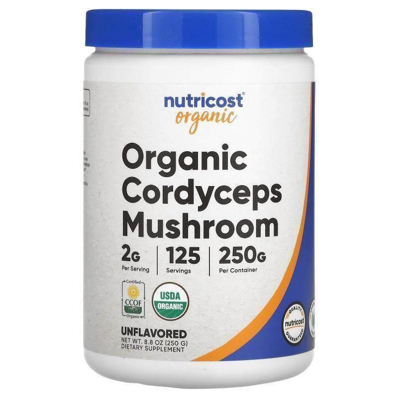 Nutricost,Organic Cordyceps Mushroom, Unflavored图片