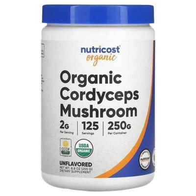 Nutricost,Organic Cordyceps Mushroom, Unflavored