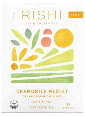 Rishi Tea,接骨木果缓解剂，无咖啡萃取，15 袋，2.11 盎司（60
