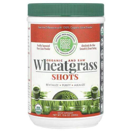Green Foods Corporation有机未加工小麦草汁细腻美味滋养身心