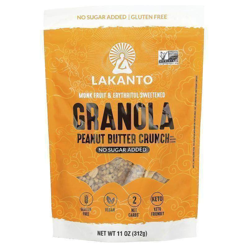 Lakanto格兰诺拉麦片花生酱脆片,保健食品/膳食营养补充食品,机能性表示食品,淘宝优惠券,粉丝福利购,淘宝优惠卷