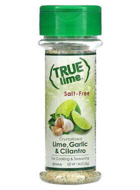 True Citrus,True Lime，冰晶酸橙、大蒜和芫荽叶，无盐，1.94 盎