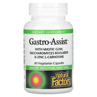 Natural Factors,Gastro-Assist，含乳香胶、布拉酵母菌和左旋肌6