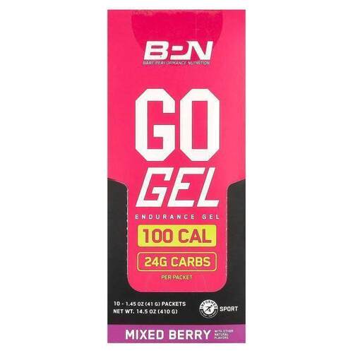 Bare Performance Nutrition,Go Gel, Endurance Gel, Mixed Berr