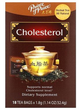 太子牌,Herbal Tea, Cholesterol, 18 Tea Bags, 1.14 oz (32.4 g
