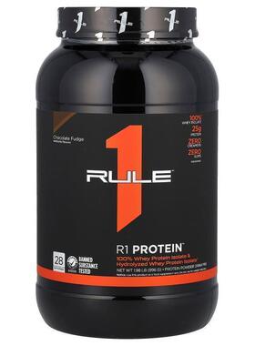 Rule One Proteins,R1 Protein Powder Drink Mix, Chocolate Fud