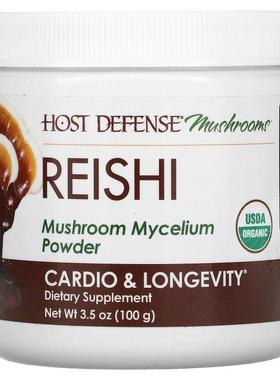 Fungi Perfecti 主体防御,灵芝，蘑菇菌丝体粉，有助于心肺功能与