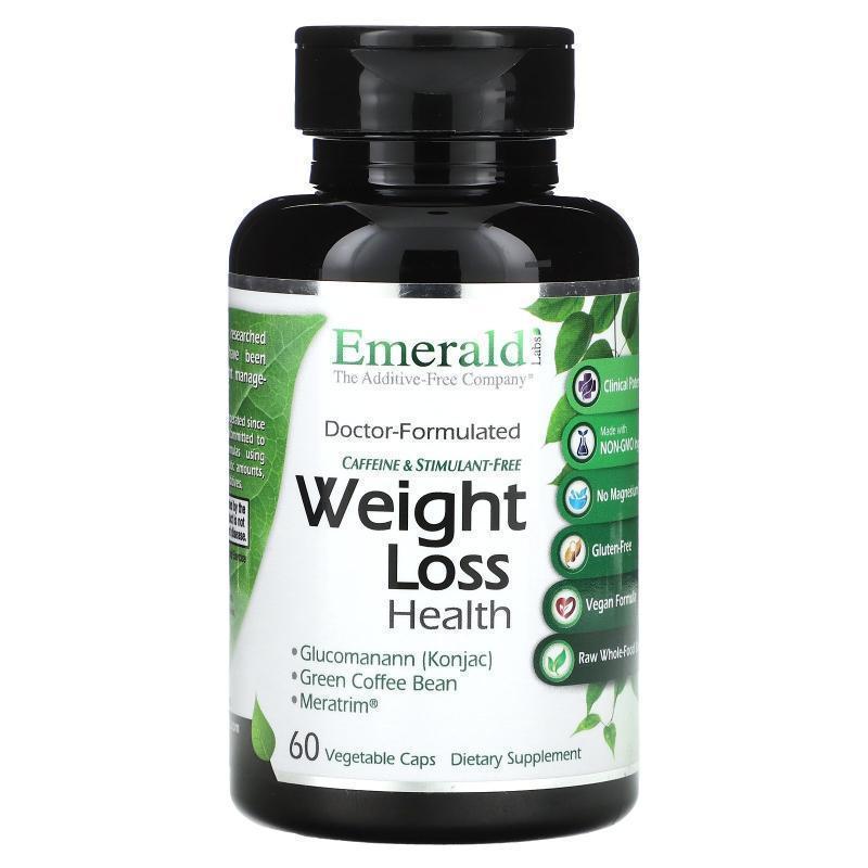 Emerald Laboratories,Weight Loss Health, 60 Vegetable Caps