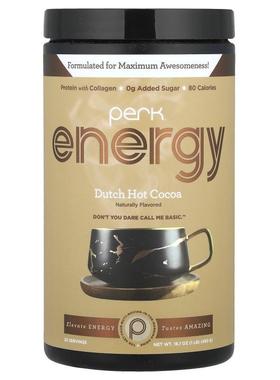 Perk Energy,荷兰热可可，16.1 盎司（450 克）