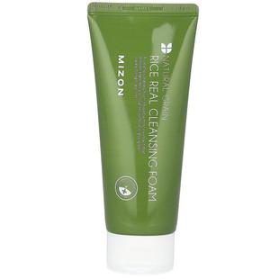 迷之芬,Natural Grain, Rice Real Cleansing Foam , 5.07 fl oz