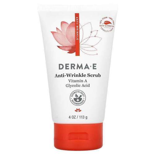 DERMA E,抗皱磨砂膏