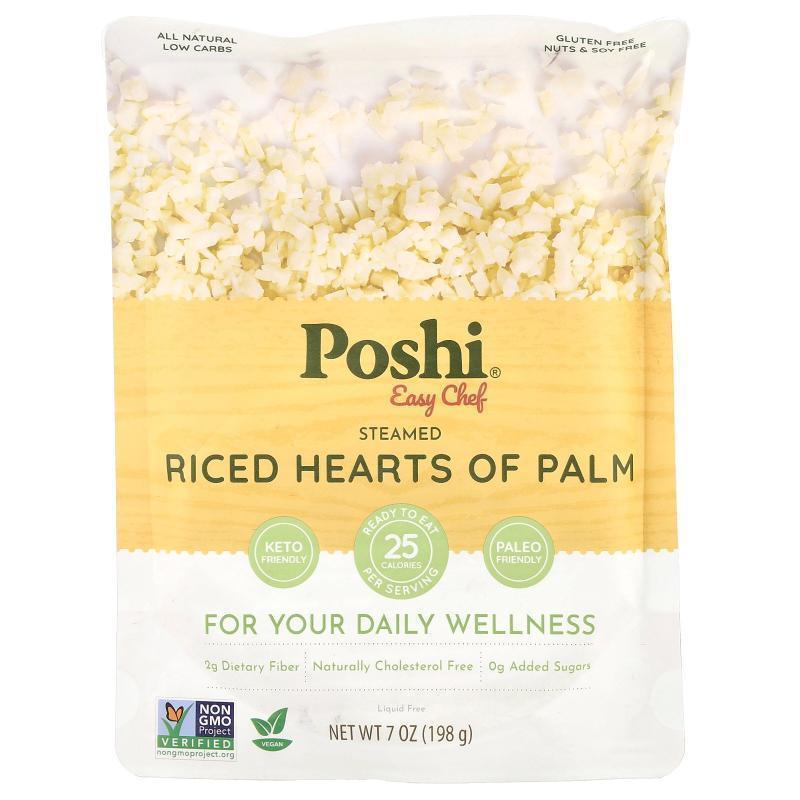 Poshi,Easy Chef，蒸煮棕榈心米饭，7 盎司（198 克）