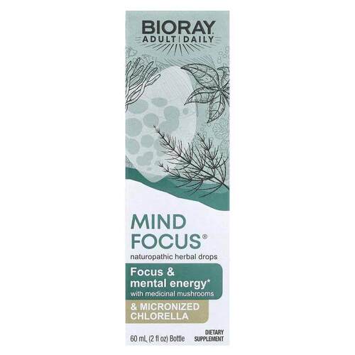 Bioray Mind Zeal专注和精神能量不含酒精