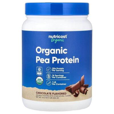 Nutricost,Organic Pea Protein, Chocolate