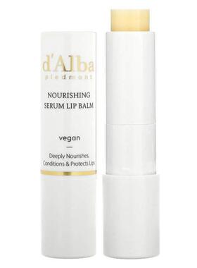 d'Alba,White Truffle Nourishing Serum Lip Balm, 0.12 oz (3.6