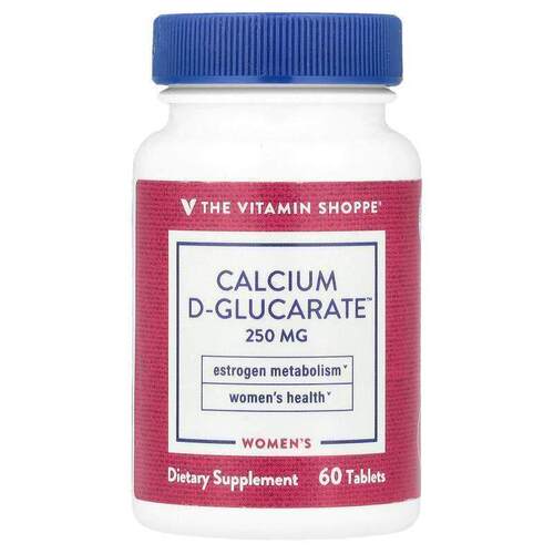 The Vitamin Shoppe,D-葡萄糖酸钙™，女性，250 毫克，60 片