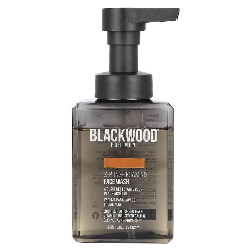 Blackwood For Men,X-Plunge Foaming Face Wash, 4.55 fl oz (13