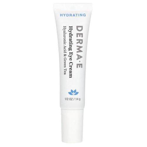 DERMA E含透明质酸和绿茶的保湿眼霜