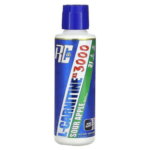 Ronnie Coleman,Vital Edition，L-CarnitineXS 3,000，酸苹果味
