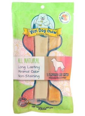 Yeti Dog Chew,Large Chews, For Dogs, Coconut, Strawberry