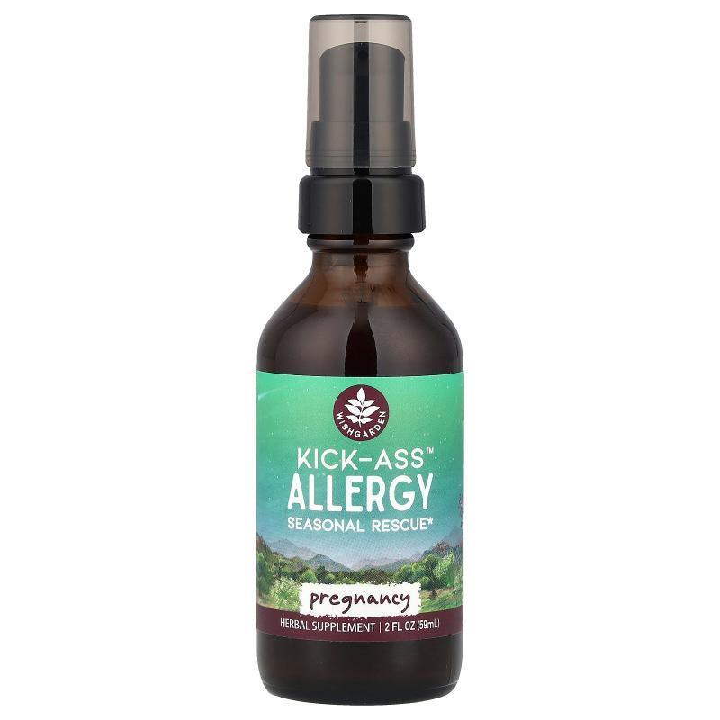 WishGarden Herbs,Kick-Ass™ 敏感支持，孕期，2 液量盎司（59 毫