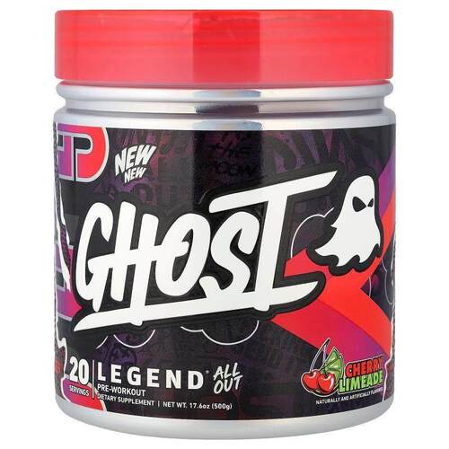 Ghost,Legend® All Out Pre-Workout, Cherry Limeade