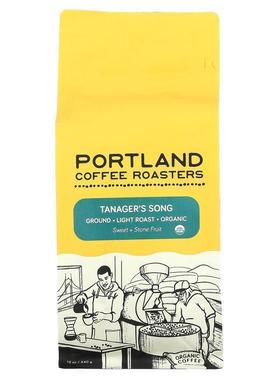 Portland Coffee Roasters,有机咖啡，研磨，轻度烘焙