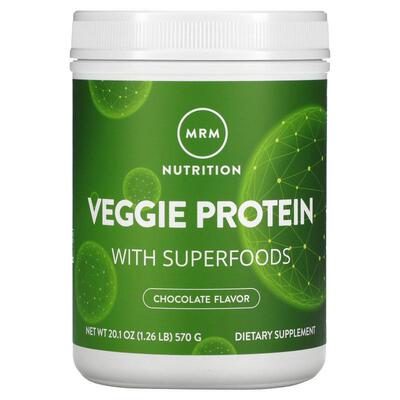 MRM Nutrition,SuperFood 素食蛋白，香草味，2.5 磅（1,140 克）