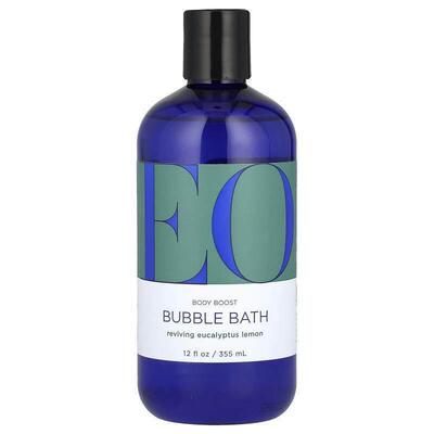 EO Products,Body Boost Bubble Bath,Reviving Eucalyptus Lemon