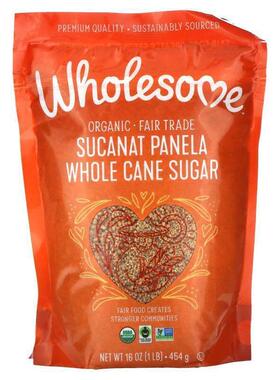 Wholesome Sweeteners,有机 Sucanat Panela，全蔗糖，16 盎司（4