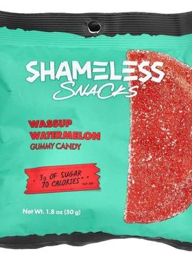 Shameless Snacks,Gummy Candy, Wassup Watermelon