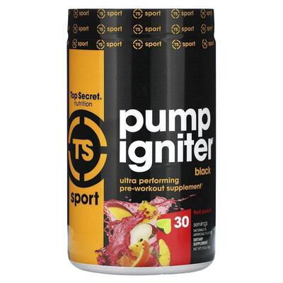Top Secret Nutrition, LLC,Sport, Pump Igniter, Black, Ultra